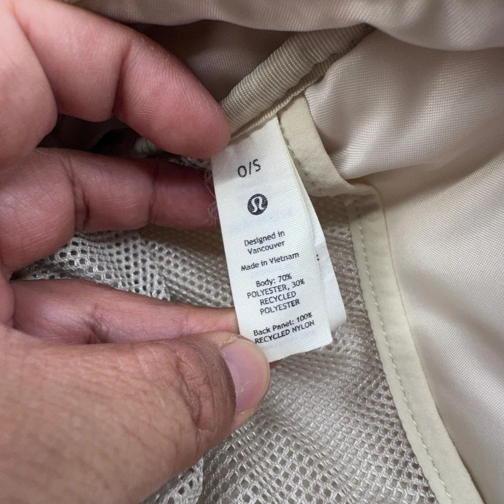 Lululemon City Adventurer Nano Backpack O/S White Fleece Sherpa Cozy Athleisure